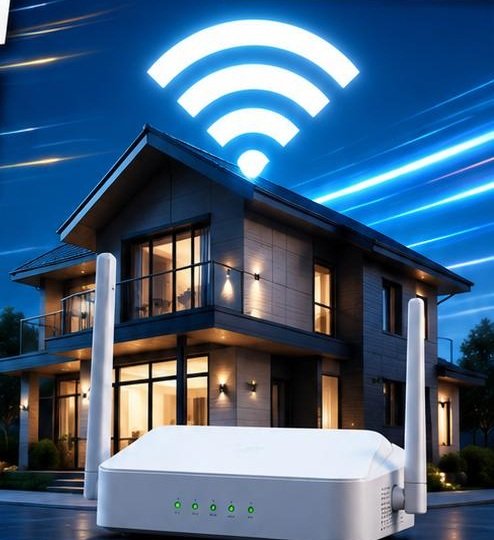 Internet fiber untuk rumah